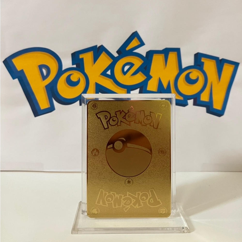Pokémon Mimikyu 289/SM-P Scream Japanese promo Metal Gold Card Fan art - Picture 3 of 3